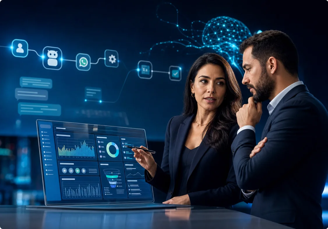 Consultoria estratégica para gestão, automação e inteligência artificial